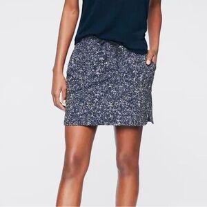 Athleta Skort Womens 10 Blue Tennis‎ Running Gym Workout Pockets Outdoors Ladies